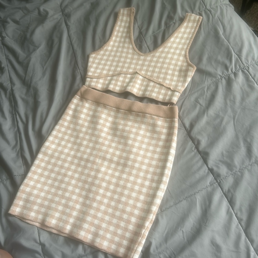 Two Piece Skirt Set